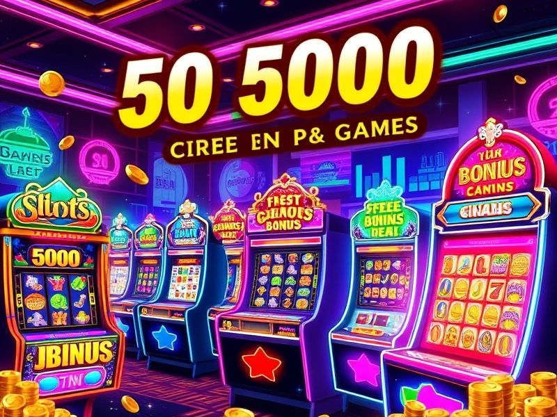 Enjoy a variety of free slot casino games with bonus offers! Play daily and win amazing rewards in these exciting games.